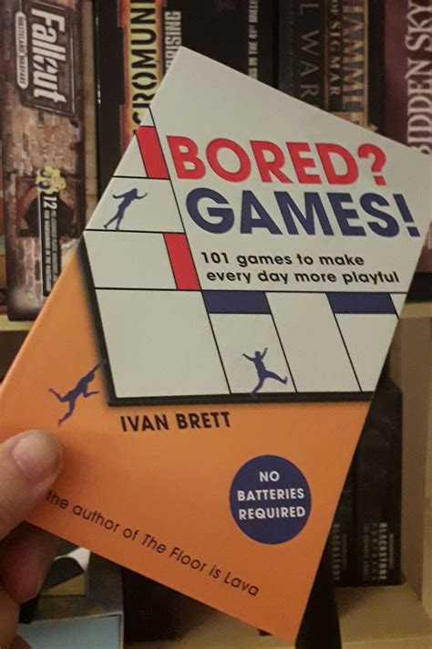 Book Review: Bored? Games! by Ivan Brett - In-Common - Southampton