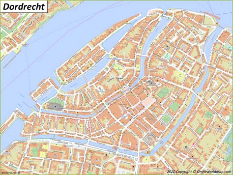 Dordrecht Map | Netherlands | Maps of Dordrecht