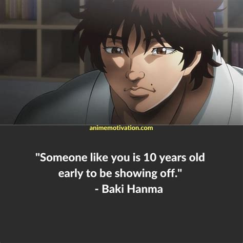 18+ GREAT Baki The Grappler Quotes Fans Will Love (Images)