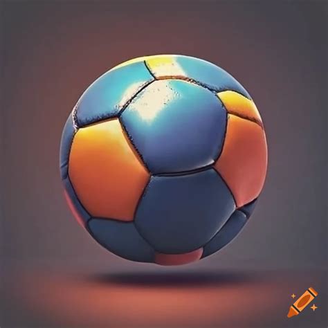 Stilized soccer ball
