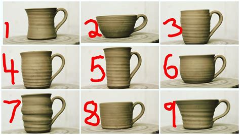 9 different mug shapes, which one is your favorite? : r/Pottery