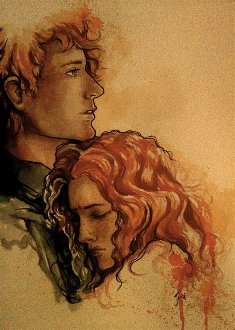 Finnick Odair and Annie Cresta | The Most Beautiful and Heartbreaking Hunger Games Fan Art ...