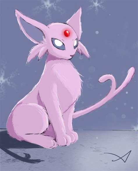 Espeon Fanart by Akromaniac27 on DeviantArt