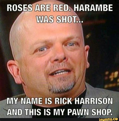 Pin on rick harrison memes