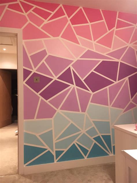 10+ Accent Wall Geometric Wall Paint