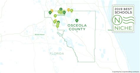 Charter Schools In Osceola County, Fl - Niche - Map Of Osceola County ...