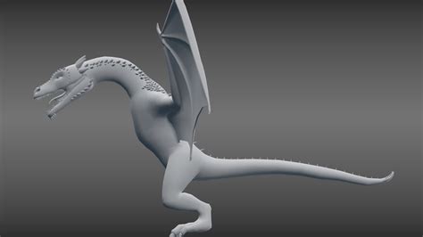 3D dragon blender model - TurboSquid 1378169