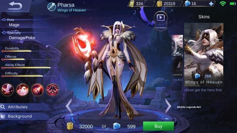 Pharsa Features 2024 - Mobile Legends