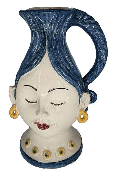 Handpainted Ceramic Jug SB01 - Les Ottomans