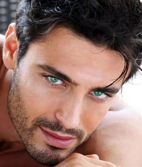 Just Beautiful | Beautiful men faces, Black hair green eyes, Male model photos