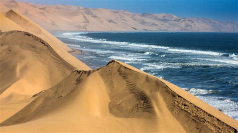 Desert Dune Landscape Namibia Ocean Sand Wallpaper - Resolution:1920x1080 - ID:1155191 - wallha.com