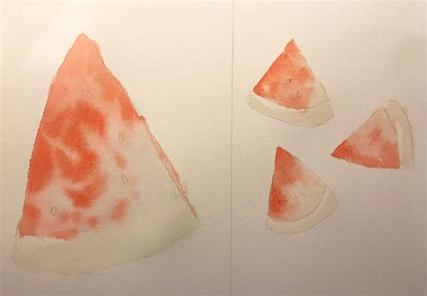 Watermelon Watercolor Painting Tutorial and Home Decor ideas - Mahsa ...