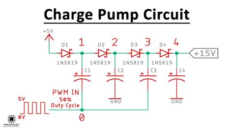 Charge Pump Circuit - Getting Higher Voltage from Low Voltage Source