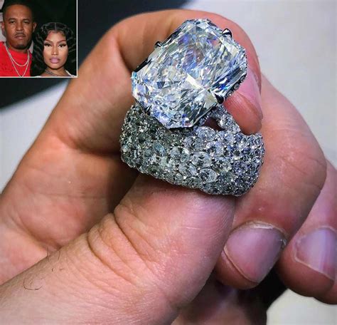 See Nicki Minaj Flash Her Massive Wedding Ring