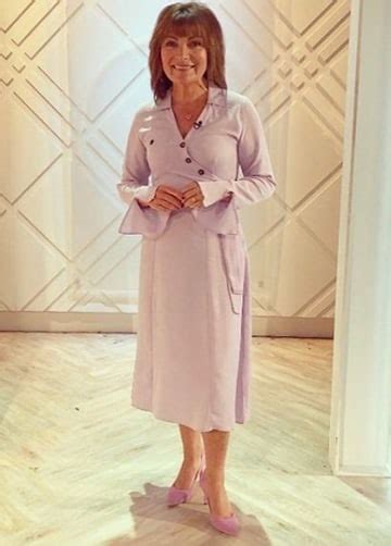 Lorraine Kelly's lilac ASOS dress is selling like hot cakes | HELLO!