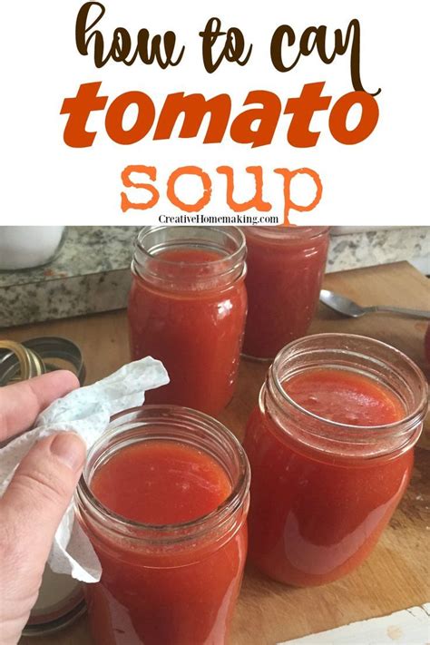 Canning tomato soup recipe – Artofit