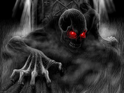 Terrifyingly Scary Wallpapers for Halloween | Scary wallpaper, Skull wallpaper, Dark art