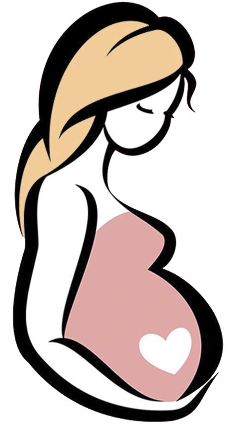 Pregnant Lady Clipart - Silhouette Woman Outline Clipart Silhouettes ...