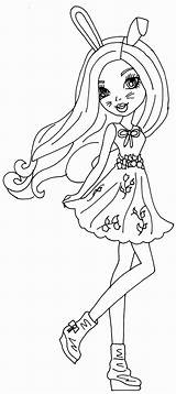 Free Printable Ever After High Coloring Pages Harelow  sketch template