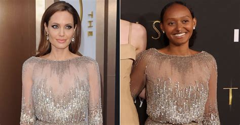 Angelina Jolie's Daughter Wears Her Mum's 2014 Oscars Dress | POPSUGAR ...