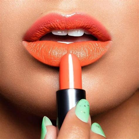 The Best Makeup for Olive Skin Tones | Makeup.com by L'Oréal | Orange lipstick, Orange lips ...