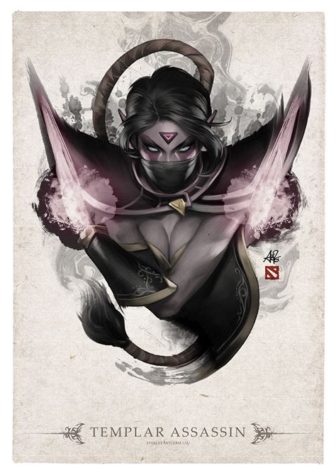 Templar Assassin Portrait by Artgerm on DeviantArt