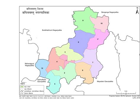 Map of Kapilvastu Municipality