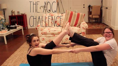 the yoga challenge (fail) - YouTube