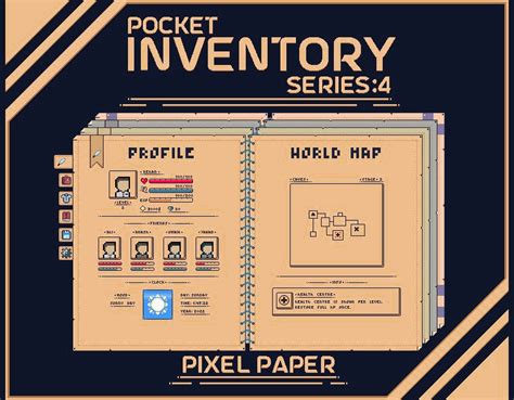 Bug Fix v1.1 : Added Paper In 3 Colors - Pocket Inventory Series #4 : Pixel Paper by Humble Pixel