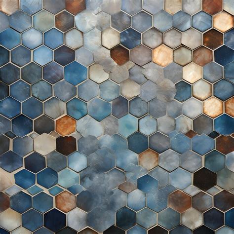 Premium AI Image | Mosaic Tile Texture