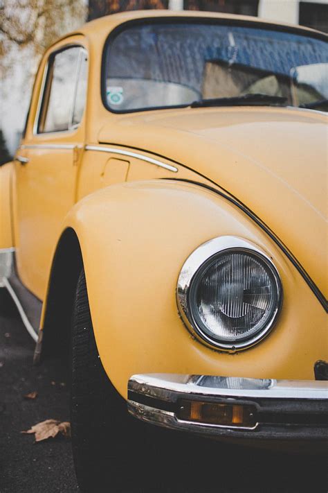 Yellow Volkswagen Beetle Wallpaper