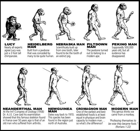 LIES, LIES AND MORE LIES - THE EVOLUTION OF MAN DEBUNKED!
