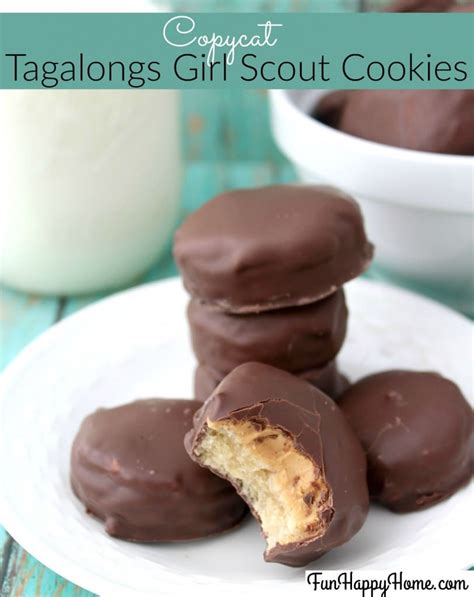 Tagalongs Girl Scout Cookie Recipe - Fun Happy Home