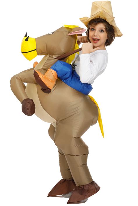 Kid’s Inflatable Horse Rider Costume – YawBako