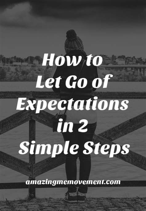 Why You Need to Let Go of Expectations Immediately