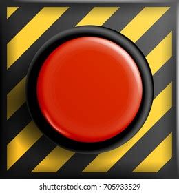 Red Panic Button Sign Vector Red Stock Vector (Royalty Free) 705688654 ...