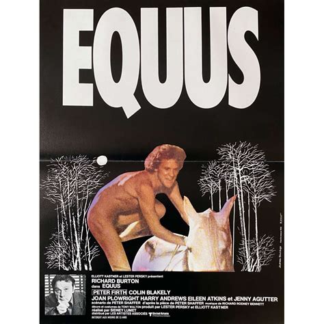 EQUUS French Movie Poster - 15x21 in. - 1977