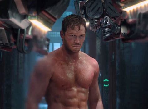 Chris Pratt Flaunts His Abs in Guardians of the Galaxy Teaser