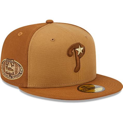 New Era Philadelphia Phillies Tri-Tone Brown 2023 59FIFTY Fitted Hat