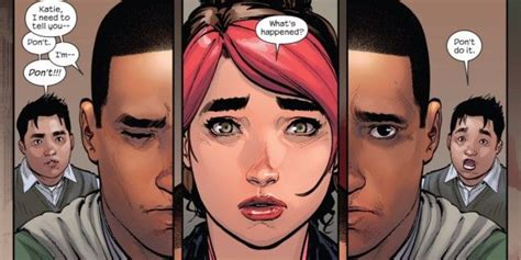 Miles Morales And Kate Bishop Kiss