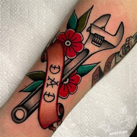 101 Best Wrench Tattoo Ideas You Have To See To Believe!