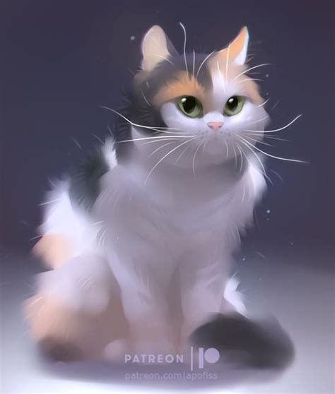 calico by Apofiss on DeviantArt in 2020 | Cats illustration, Cat art, Digital artist