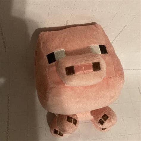 Super small minecraft pig plush!! #minecraft #toy... - Depop