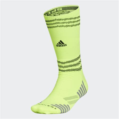 adidas Speed Mesh Team Crew Socks - Yellow | adidas US