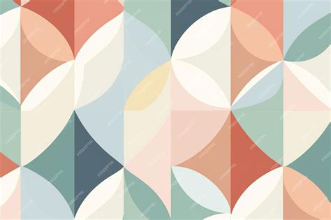 Premium AI Image | A colorful wallpaper with a circle pattern.