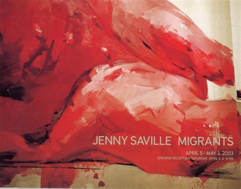 Gallery 98 | Jenny Saville, Migrants, Gagosian Gallery, Card, 2003