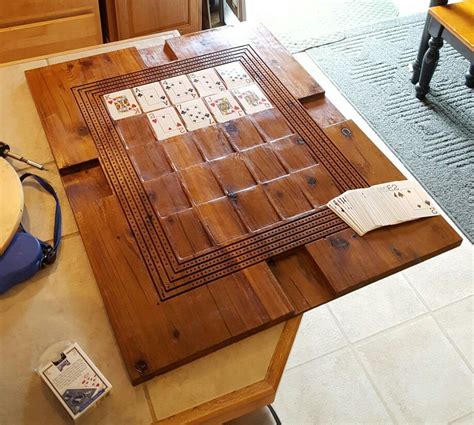 Custom made cribbage board. More | Custom cribbage board, Cribbage pegs ...