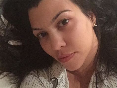 Kourtney Kardashian: No Makeup on Instagram! - The Hollywood Gossip