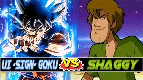 M.U.G.E.N. Battles | Goku Ultra Instinct vs Shaggy | Dragon Ball Super vs Scooby-Doo - YouTube