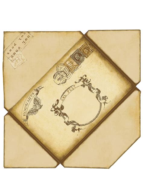 Printable Hogwarts Letter Envelope - Printable Blank World